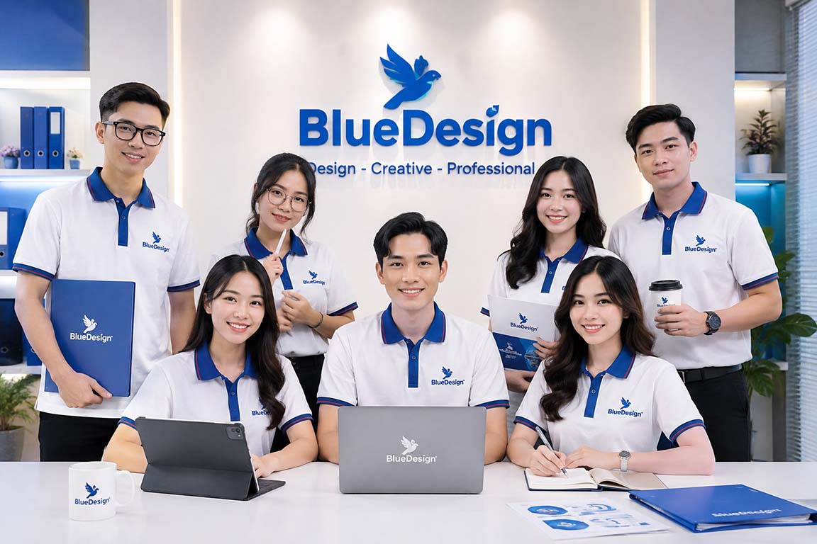 nhân viên bluedesign